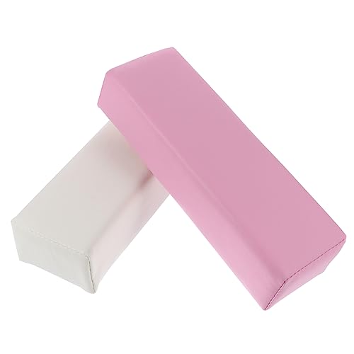 Ipetboom 2stücke Maniküre Handkissen Aus Leder Nagelhandauflagen Für Nailart Komfortables Kissen Für Maniküre-zubehör Für Nagelstudios Und Maniküretische von Ipetboom