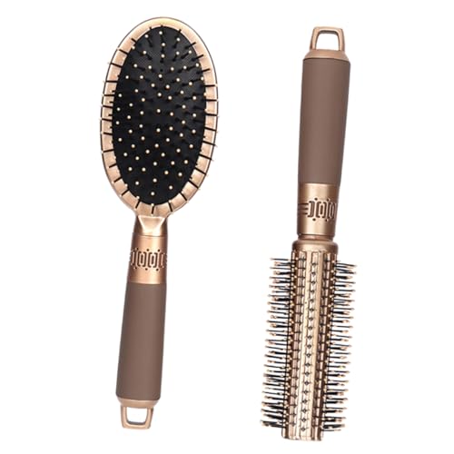 Ipetboom 2stücke Paddelbürste Zum Kopfhautmassieren Und Entwirren Von Haaren Mit Glatter Textur Und Einfachem Griff Für Frauen Und Mädchen Hochwertiges Und Material Für Und von Ipetboom