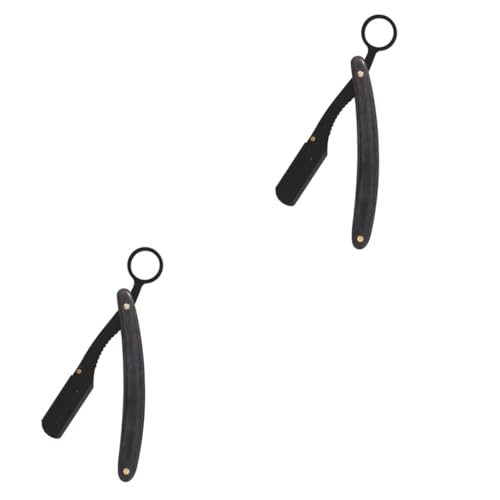 Ipetboom 2stücke Rasierer Mit Holzgriff Faltbarer Haarschneider Für Für Und Haarschneiden Als Für Zu Besonderen Anlässen von Ipetboom