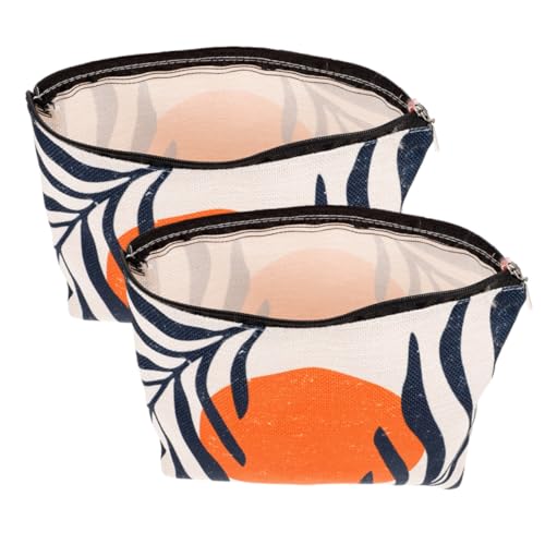 Ipetboom 2stücke Reisekosmetiktasche Make-up Tasche Tragbare Aufbewahrungsbeutel wasserdichte Kosmetiktaschen Für Damen von Ipetboom