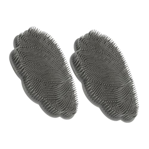 Ipetboom 2stücke Rückenschrubbermatte Für Dusche Fußschrubber-massagegerät Badezimmer-fußmatte Fußreiniger Rutschfeste Matte Körperschrubber Für Dusche Duschzubehör von Ipetboom