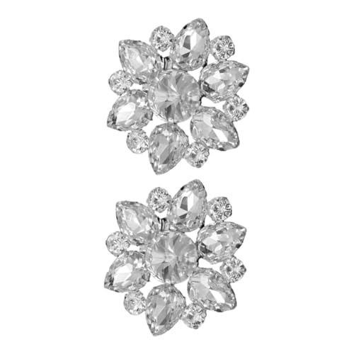 Ipetboom 2stücke Strass Schuhclips Damenschuh Schnallen Mit Kristallen Schuh Dekoration Für Hochzeit Und Party von Ipetboom