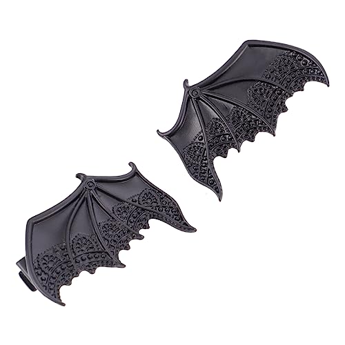 Ipetboom 2stücke Teufelsflügel Haarspangen Halloween Cosplay Accessoires Für Mädchen Bat Wings Haarschmuck Für Partys Und Besondere Anlässe von Ipetboom