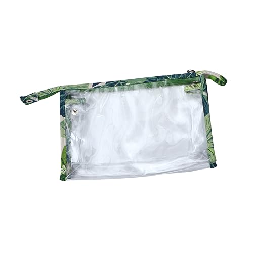 Ipetboom 2stücke Tragbare Kosmetiktaschen Mit -Monstera-Druck Multifunktionale Reise-waschtasche Und Make-up-Organizer Für Und Toilettenartikel von Ipetboom