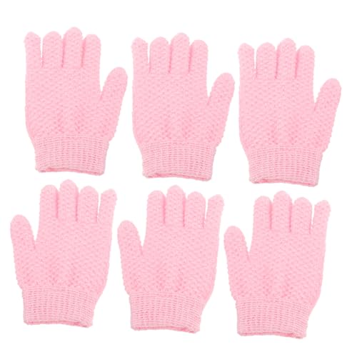Ipetboom 3 Paar Peeling-handschuhe Körperpeeling Peeling-badehandschuhe Entferner-handschuhe Für Männer Und Frauen von Ipetboom