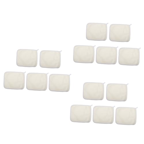Ipetboom 3 Sätze Badetuch Gesichtstuch Handtuch Wischen Schwamm Trocknen Peeling-waschlappen Handtücher Reiniger Mikrofaser Schrubben Kühlende Tücher Netz Schwämme Psa Beige 5 Stück * 3 von Ipetboom