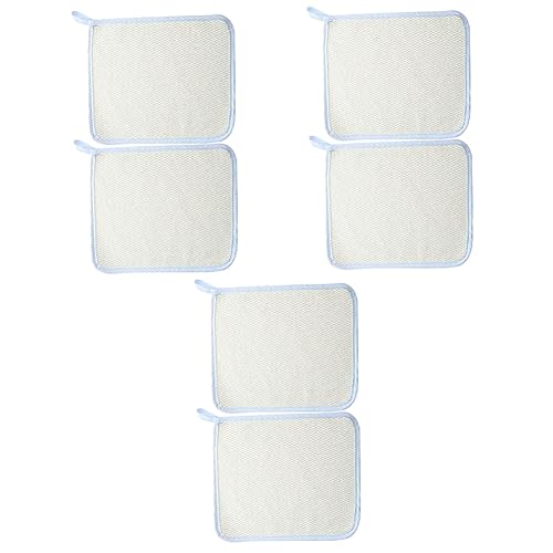 Ipetboom 3 Sets Peeling-badetuch Rückenwäscher Nylon-badetuch Für Gesicht Körper Hautpflege 2 Stück * 3 von Ipetboom