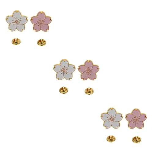 Ipetboom 3 Sätze Cartoon Kirsche Brosche Japanische Pin Schmuck Mit Zufälligem Muster Für Frauen Zur Dekoration Von Kleidung Taschen Accessoires 2 Stück * 3 von Ipetboom