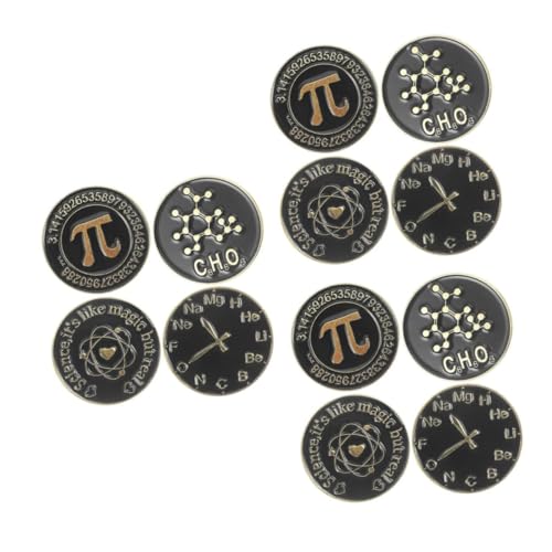 Ipetboom 3 Sätze Dekorative Stift Broschen Süße Nadel Anstecknadel Für Männer Emaille-pin Süß Stifte Brosche Pin Für Frauen Für Jacken Black Legierung 4 Stück * 3 von Ipetboom