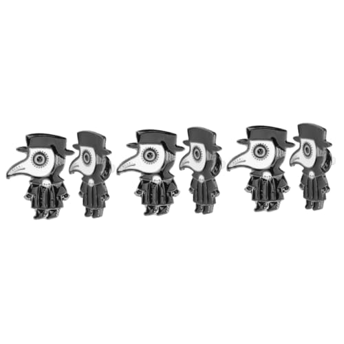 Ipetboom 3 Sätze Doctor Pin Aesthetic Brosche Im Punk Für Kleidung Rucksäcke Accessoires Stabiler Anstecker Für Verschiedene Anlässe Tägliches 2 Stück * 3 von Ipetboom