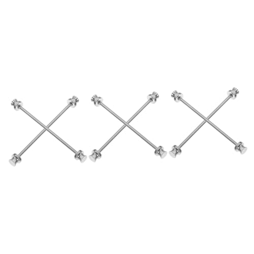 Ipetboom 3 Sätze Herren Kragenstifte Krawattennadeln Langlebiger Für Hemdkragen Elegantes Zubehör Für Besondere Anlässe Wie Hochzeiten Geburtstage 2 Stück * 3 von Ipetboom