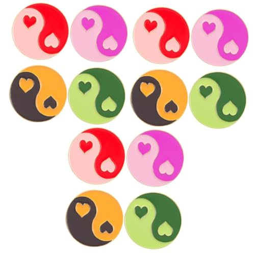 Ipetboom 3 Sätze Herz Brosche Für Damen Dekorative Anstecknadeln Für Kleidung Taschen Rucksäcke Kreative Herz Brosche Für Zu Valentinstag Weihnachten 4 Stück * 3 von Ipetboom