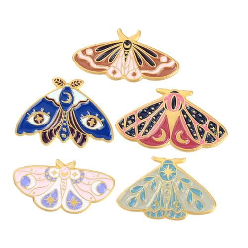 Ipetboom 3 Sätze Kreative Broschen Legierung Anstecknadeln Für Kleidung Taschen Hüte Rucksäcke Einzigartiges Stilvolles Design Für Persönliche 5 Stück * 3 von Ipetboom
