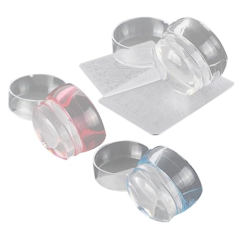 Ipetboom 3 Sätze Nagelstempel-Werkzeug nail art nails art maniküre zubehör Nagelkunst Geleestempel für Nägel Stempelkissen zum Stempeln Nagelstampfer mit Schaber DIY-Maniküre-Werkzeug pp Ipetboom 3 Sätze Nagelstempel-Werkzeug nail art nails art maniküre zubehör Nagelkunst Geleestempel für Nägel Stempelkissen zum Stempeln Nagelstampfer mit Schaber DIY-Maniküre-Werkzeug pp von Ipetboom