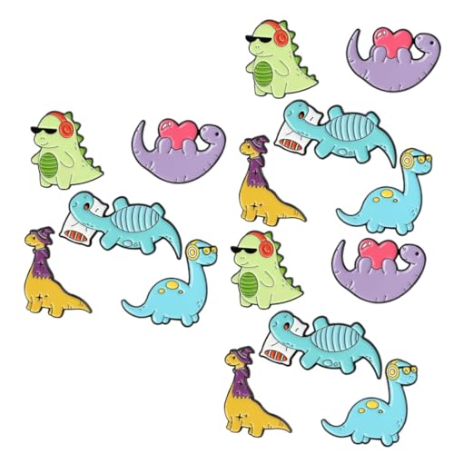 Ipetboom 3 Sätze Teiliges Broschen Niedliche Cartoon Anstecknadeln Für Kleidung Taschen Rucksäcke Farbenfrohe Tierpins Für Partys Geburtstage Feiertage 5 Stück * 3 von Ipetboom