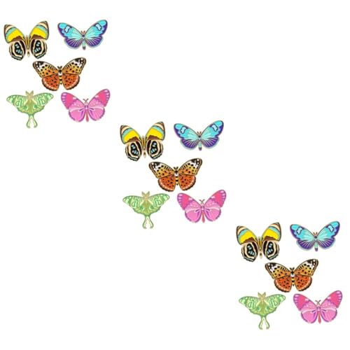 Ipetboom 3 Sätze Teiliges Broschen Pins Dekorative Anstecker Für Rucksäcke Kleidung Lustige Pins Für Partys Tägliches 5 Stück * 3 von Ipetboom