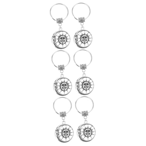 Ipetboom 3 Sätze Teiliges Retro Schlüsselanhänger Mit Design Vielseitige Schlüsselringe Für Handtaschen Rucksäcke Hochwertige Langlebig 2 Stücke * 3 von Ipetboom