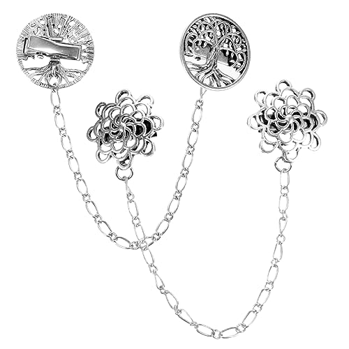 Ipetboom 3 Sätze Vintage Cardigan Clips Retro Schalclips Für Kleidung Pullover Accessoires Langlebigem Für Stilvolle Outfits Besondere Anlässe 2 Stück * 3 von Ipetboom