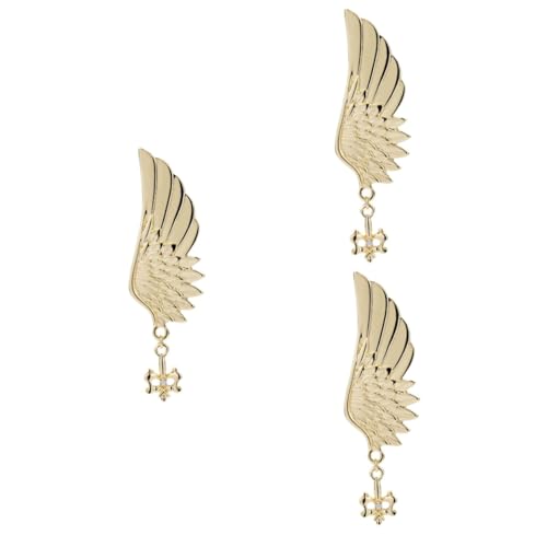 Ipetboom 3 Stck. Wingshaped Brosche für Damen Corsage für Kleidung Taschen Schals Perfektes Accessoire für Besondere Anlässe von Ipetboom