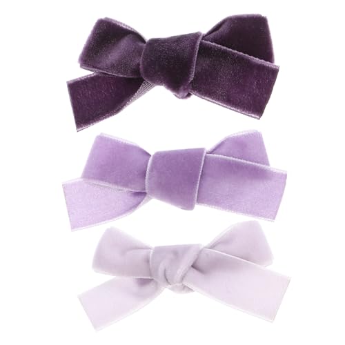Ipetboom 3stücke Schöner Haarschmuck Mit Schleifen-design Für Kleine Mädchen Süße Haarspangen Mit Schleifen Leicht Und Angenehm Zu Tragen Für Mottopartys Und Geburtstage von Ipetboom