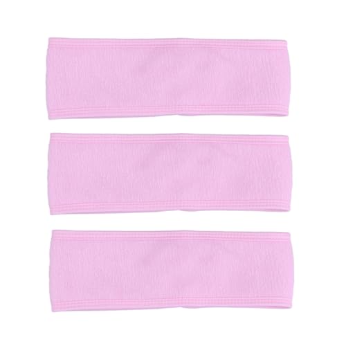 Ipetboom Haargummis 3 Stück Elastische Haarbänder Make Up Stirnband Sportliche Stirnbänder Kopf Spa Stirnband Yoga Stirnbänder Für Frauen Make Up Entfernungs Stirnbänder Bade Haarband von Ipetboom