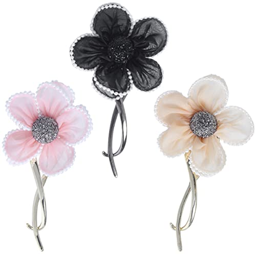 Ipetboom 3stücke Blume Haar Clip Blume Haar Haarspange Clips Werkzeug Für Frauen Frisuren von Ipetboom