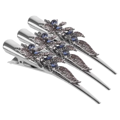 Ipetboom 3stücke Vintage-haarspangen-set Aus Metall Mit Strasssteinen Retro-haarschmuck Für Damen Dekorative Haarnadeln Für Kurzes Haar Funkelnde Haarspangen Für Verschiedene Frisuren Ipetboom 3stücke Vintage-haarspangen-set Aus Metall Mit Strasssteinen Retro-haarschmuck Für Damen Dekorative Haarnadeln Für Kurzes Haar Funkelnde Haarspangen Für Verschiedene Frisuren von Ipetboom