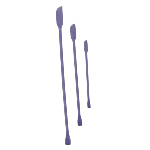 Ipetboom 3 Stück Kleiner Spitzenschaber Mini-make-up Make-up-spatel Kuchenform Spachtelzange Zuckerguss-spatel Lipglossrohre Mini-silikonspatel Produkt Spachtel Violet Kieselgel Ipetboom 3 Stück Kleiner Spitzenschaber Mini-make-up Make-up-spatel Kuchenform Spachtelzange Zuckerguss-spatel Lipglossrohre Mini-silikonspatel Produkt Spachtel Violet Kieselgel von Ipetboom