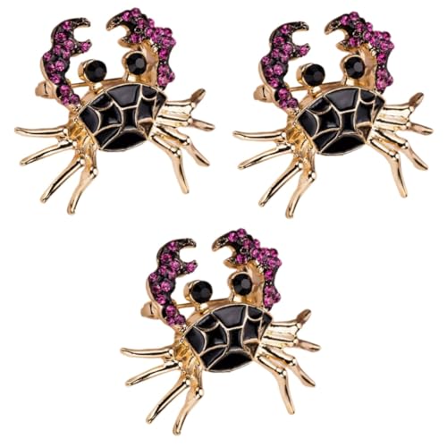 Ipetboom 3 Stück Kreativer Anstecker für Damen Stilvolle Brosche Langlebigem für Kleidung Schals Taschen Einzigartiger Haarschmuck für Besondere Anlässe von Ipetboom