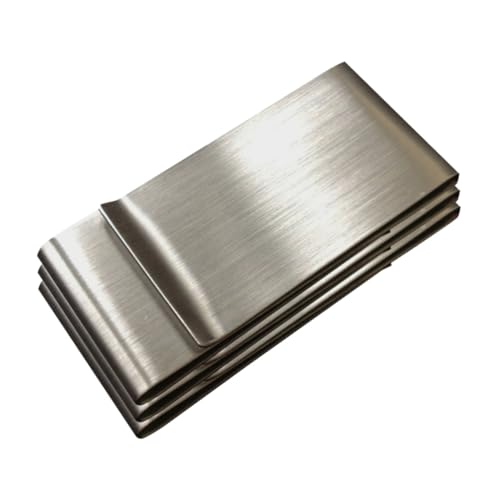 Ipetboom 3stücke Metall-geldklammer Mit Kartenhalter Schlanker Geldhalter Für Visitenkarten Minimalistische Geldklammer Für Männer von Ipetboom