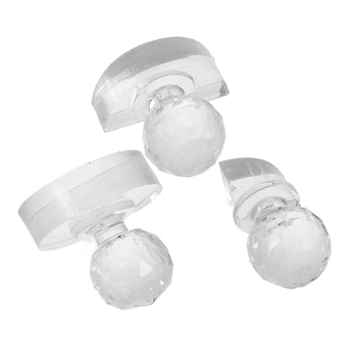 Ipetboom Kosmetisches Werkzeug Acryl-presswerkzeug 3-teiliges Lidschatten-stempel Für Augen Rouge Reparaturformen von Ipetboom