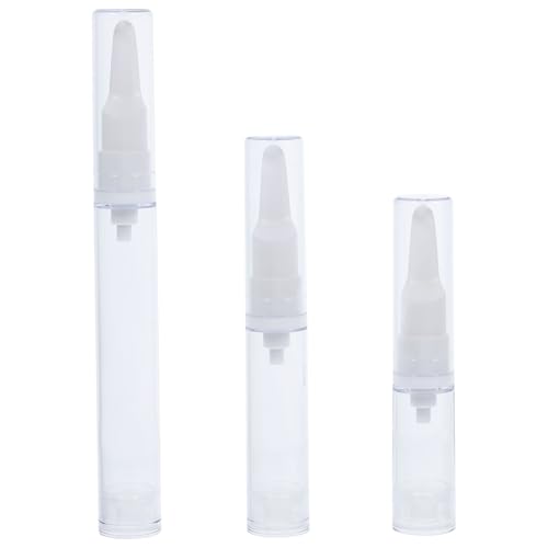 Ipetboom 3 Stück Teiliges Airless Pumpspender Flaschen Leere Lotion Flaschen für Handcreme Kosmetik und Vakuum Cremebehälter Transparent Hygienisch und Tragbar Ipetboom 3 Stück Teiliges Airless Pumpspender Flaschen Leere Lotion Flaschen für Handcreme Kosmetik und Vakuum Cremebehälter Transparent Hygienisch und Tragbar von Ipetboom