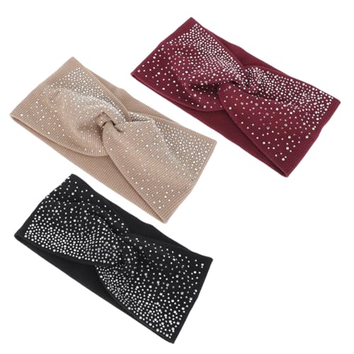 Ipetboom 3 Stück Teiliges Damen Stirnband aus Elastischem Weichem Strick mit Gekreuztem Design Rutschfest und Komfortabel für Yoga Fitness Sport und Freizeit Geeignet als Modisches Haar Ipetboom 3 Stück Teiliges Damen Stirnband aus Elastischem Weichem Strick mit Gekreuztem Design Rutschfest und Komfortabel für Yoga Fitness Sport und Freizeit Geeignet als Modisches Haar von Ipetboom