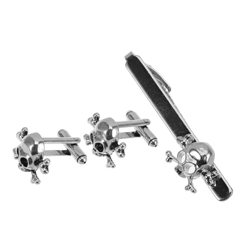 Ipetboom 3 Stück Teiliges Herren Krawattenklammer und Manschettenknopf Set mit Design Multifunktional für Business und Freizeit Langlebige Legierung Stilvolle Accessoires für Hochzeiten und von Ipetboom