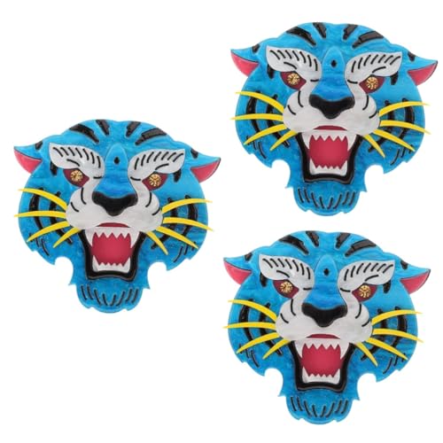Ipetboom 3 Stück Tiger Brosche Rucksack Süße Schultasche Tier Brosche Für Frauen Anstecknadeln Taschennadeln Broschennadeln Cartoon Mädchen Taschenverschlüsse Für Kleidung von Ipetboom