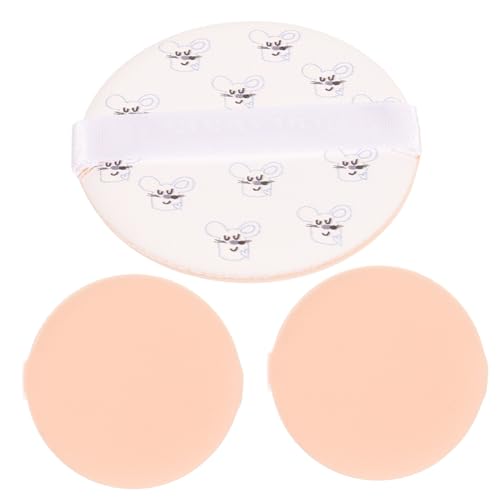 Ipetboom 3 Stück Waschbare Makeup Pads aus Weichem Material für Präzise Anwendung Reusable Gesichtsschwämme für Puder und Kosmetik für Empfindliche Haut Einfache und Vielseitig Einsetzbar von Ipetboom