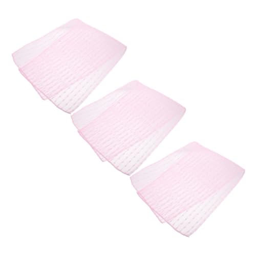 Ipetboom 3stücke Peeling-körperhandtuch Für Rücken Und Dusche Nylon-badetuch Mit Langer Befestigung Peeling-duschhandtuch Für Gründliche Hautreinigung von Ipetboom