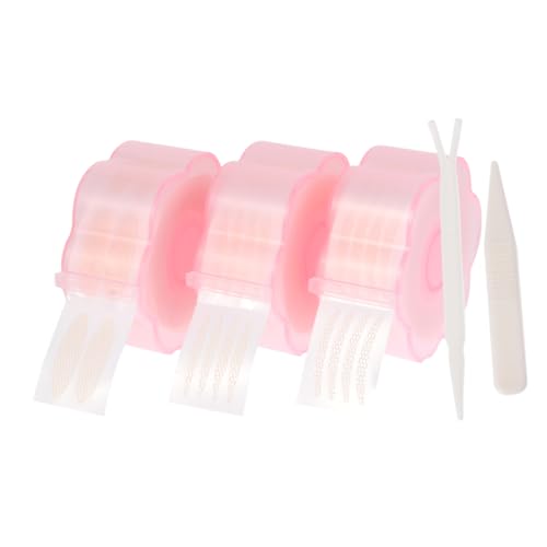 Ipetboom 3 Rollen Doppelklebeband 1080 Stück Spitze Unsichtbarer Aufkleber Sofortstreifen-klebeband Für Frauen von Ipetboom