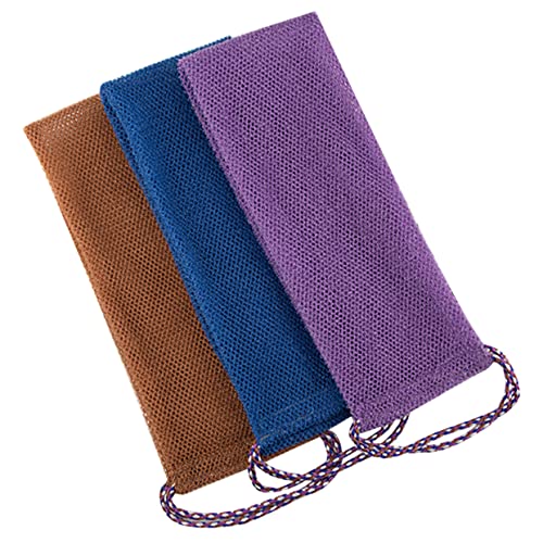 Ipetboom 3-teiliges Körperpeeling-set Rückenwäscher Badetuch-set Afrikanischer Stil Sanfte Massage Für Die Haut Und Langlebig von Ipetboom