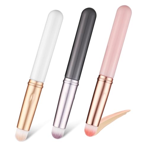 Ipetboom 3-teiliges Mini-lippenpinsel-set Für Concealer Make-up- Highlighter-tools Für Frauen von Ipetboom