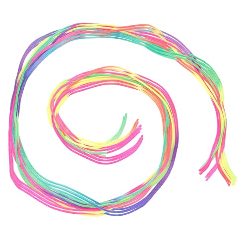Ipetboom 30 Stück Teiliges Haarflechtset Bunte Haarsträhnen für Mädchen Dicke Farbverlaufende Haarbänder zum Flechten Vielseitiges Stylingzubehör für Schule Party und Alltag Einfach zu von Ipetboom
