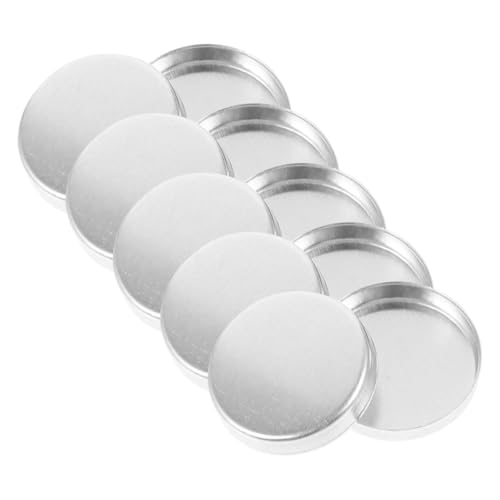 Ipetboom 30stücke Runde Lidschatten-pans Aus Aluminium Nachfüllbare Kosmetikbehälter Diy Augen-make-up-organizer Tragbare Leere Make-up-palette Für Schminken von Ipetboom