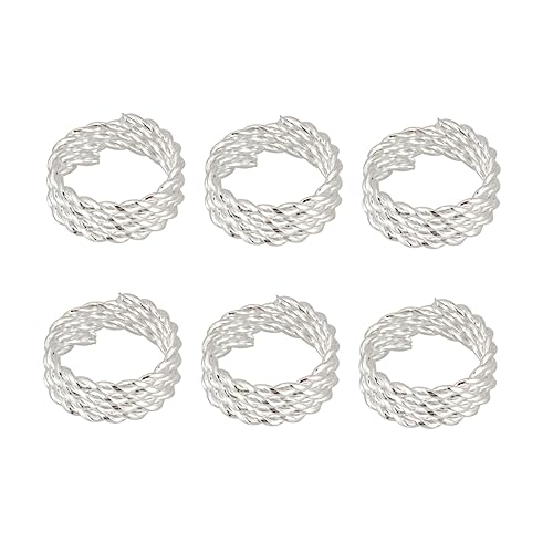 Ipetboom 30st Accessoires Für Damen Haarschmuck Für Frauen Frauenringe Ringe Silber Zubehör Für Haarzöpfe Dreadlock-perle Ringe Für Frauen Tiara Fräulein Labre Manschette von Ipetboom