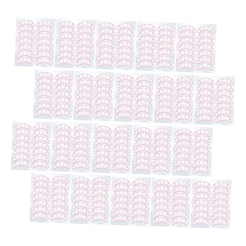 Ipetboom 30blätter Grafted Eyelash Positioning Sticker Klebeaugenpads Für Wimpernverlängerung Für Anfängertraining Und Praxis Übungsköpfen Ipetboom 30blätter Grafted Eyelash Positioning Sticker Klebeaugenpads Für Wimpernverlängerung Für Anfängertraining Und Praxis Übungsköpfen von Ipetboom