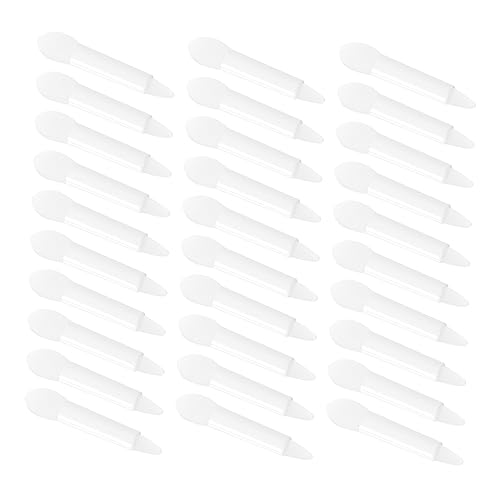 Ipetboom 30stücke Silikon-lippenpinsel Zum Schminken Lippenstift Kosmetik Für Reisen Und Heimgebrauch Lidschatten- Für Präzises Auftragen von Ipetboom