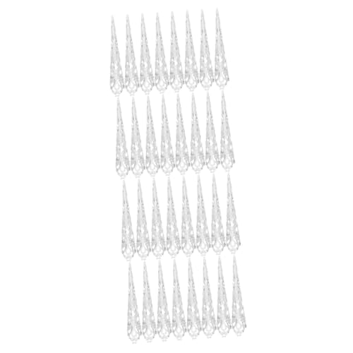 Ipetboom 32 Stk Lange Spitze Falsche Nägel Krallenringe Für Nagelspitzen Krallennagelringe Queen-nagelring Gothic-ringe Schmuck Kostümnägel Kostüm Krallen Nägel Frauen Obi Silver Eisen von Ipetboom