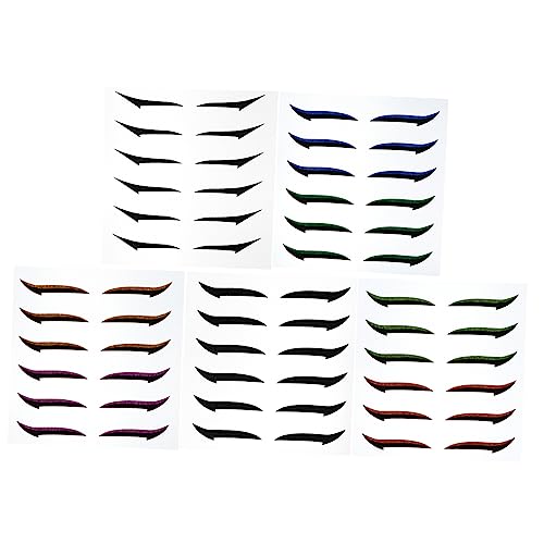 Ipetboom Doppelte Eyeliner-aufkleber – 36 Paar Wiederverwendbare Eyeliner-aufkleber Augen-make-up-tools Für Doppelte Anwendung Perfekt Für Unterwegs Und Zu Hause von Ipetboom