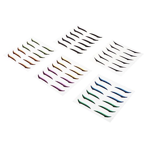 Ipetboom 36paare Eyeliner Sticker Für Doppelte Augenlider Wasserdichte Und Schweißfeste Augenhautaufkleber Für Größere Und Attraktivere Augen Für Mit Verschiedenen Lidtypen von Ipetboom