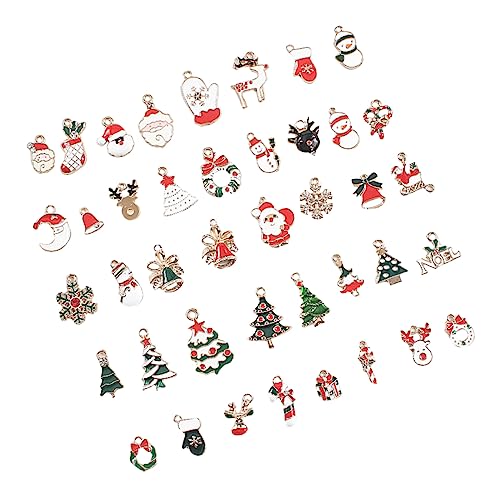 Ipetboom 38 Stück Teiliges Weihnachts Ohrring Damen Ohrschmuck Tropfen Design Festlicher Ohranhänger Diy Schmuck Zubehör für Stilvolle Xmas Looks von Ipetboom