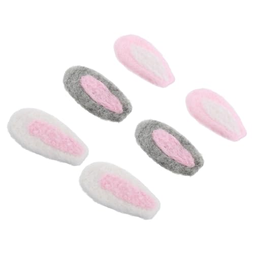Ipetboom 3paare Wollfilz Hasenohren Haarband Zubehör Für Kreative Bastelprojekte Für Osterdekoration Und Einzigartige Haaraccessoires von Ipetboom
